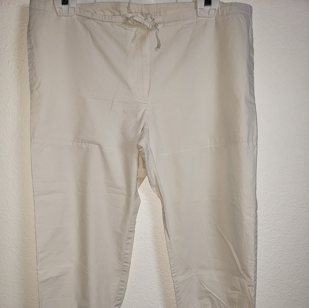 ESPRIT CAPRIS DRAWSTRING WAISTBAND STONE COLOR